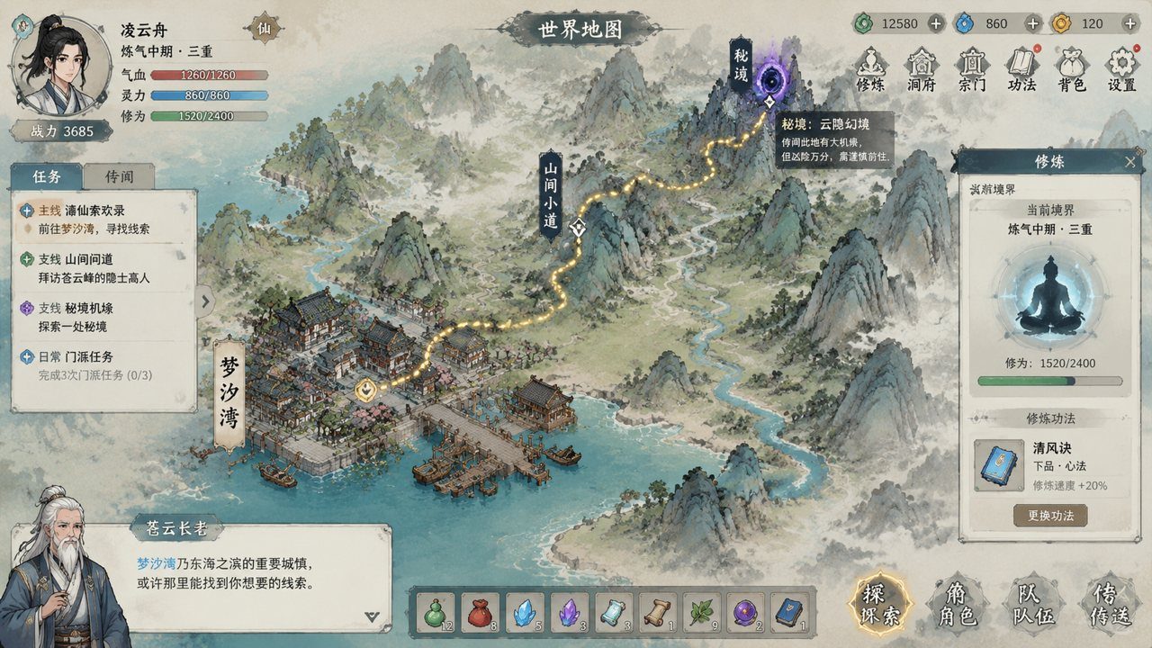 谪仙索欢录 版本内容 画面 3